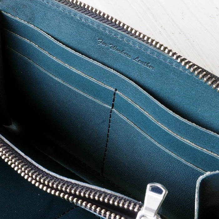 Butler Verner Sails（バトラーバーナーセイルズ） ホーウィン クロムエクセルレザー ラウンド ロングウォレット [JW-1634-2]