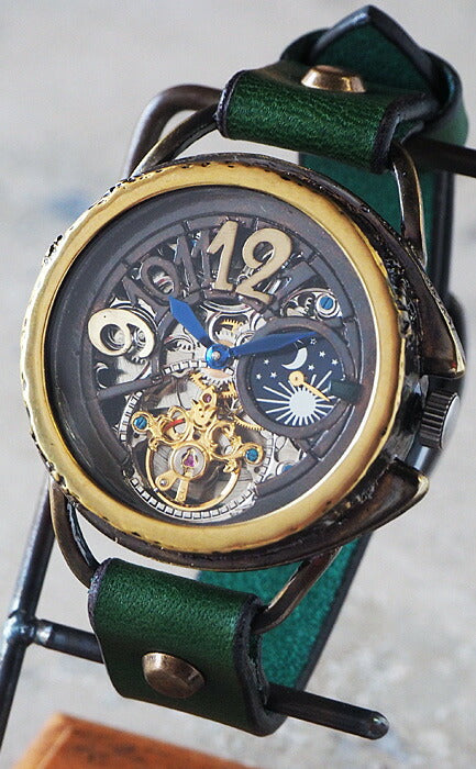 再開困難 Cota 手作り時計 SUN&MOON 二重巻きベルト 腕時計 - 時計