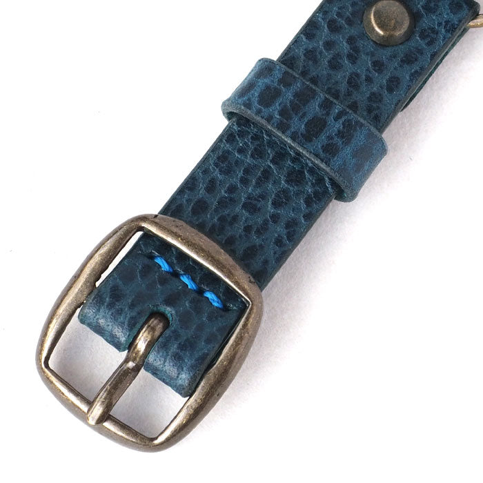 KINO(キノ) 手作り 腕時計 自動巻き 裏スケルトン メカニックブルー 真鍮ケース [K-15-MBL-BR]