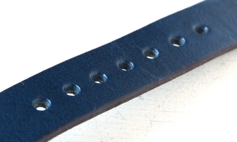 KINO(キノ) 手作り腕時計 自動巻き 裏スケルトン メカニックシルバー ブルー [K-15-MSV-BL]