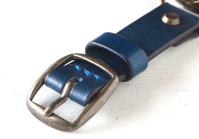 KINO(キノ) 手作り腕時計 自動巻き 裏スケルトン メカニックシルバー ブルー [K-15-MSV-BL]