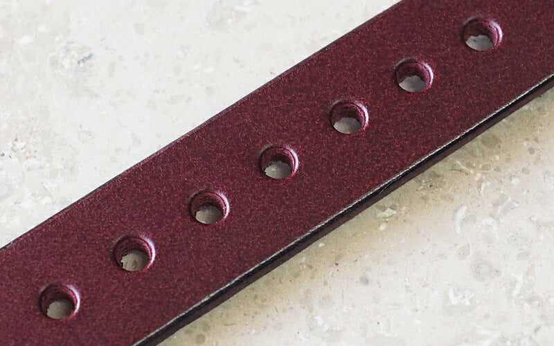 KINO(キノ) 手作り腕時計 自動巻き 裏スケルトン メカニックブラック ワインブラウン [K-15-WINE]