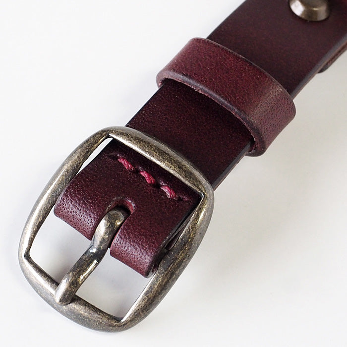 KINO（キノ） 手作り腕時計 自動巻き 裏スケルトン キノパンクブラック 真鍮 ワインブラウン [K-18-BR-WI]