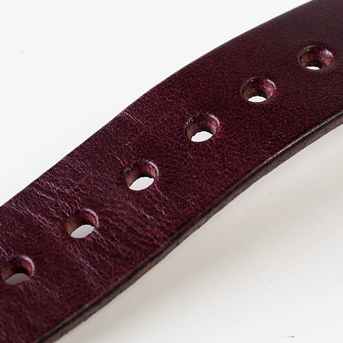 KINO（キノ） 手作り腕時計 自動巻き 裏スケルトン キノパンクブラック 真鍮 ワインブラウン [K-18-BR-WI]