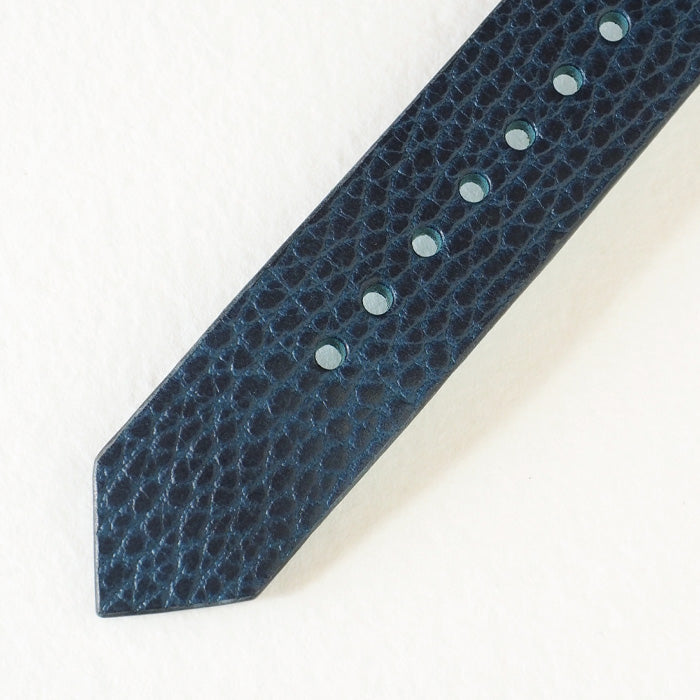 KINO(キノ) 手作り腕時計 自動巻き 裏スケルトン メカニックブラックスクエア ブルー [K-19-MBK-BL]