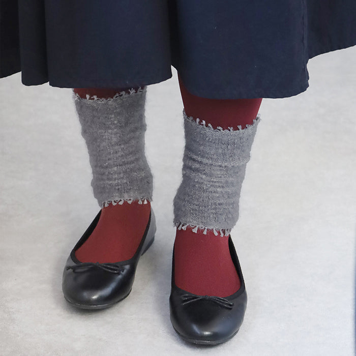 kobooriza - Kobo Oriza - Mohair Silk Ankle Warmer Leg Warmers [K-AC-AW04] 