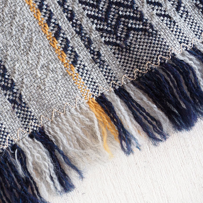 [9 colors] kobooriza KAWARI alternative weave wool scarf N Men's Women's [K-MF-KO07] Ehime prefecture Imabari city textile brand