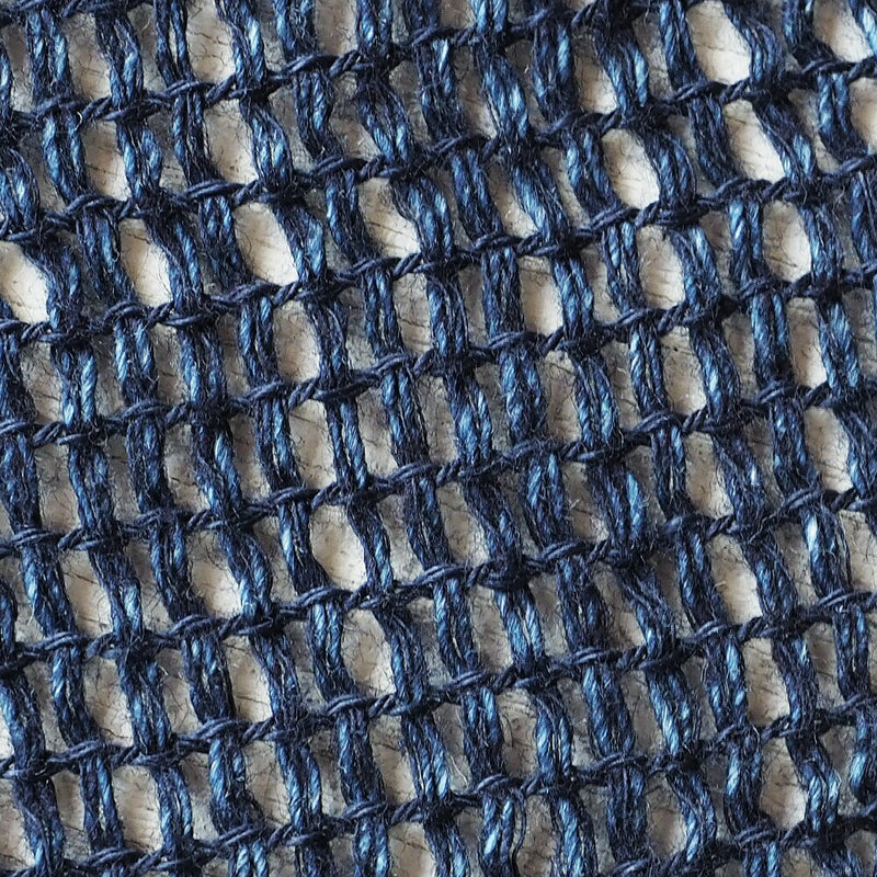 kobooriza Kobo Oriza Mojiri Weave Jeans Stole 100% Cotton Indigo Men's Women's [K-MF-MJ01] 