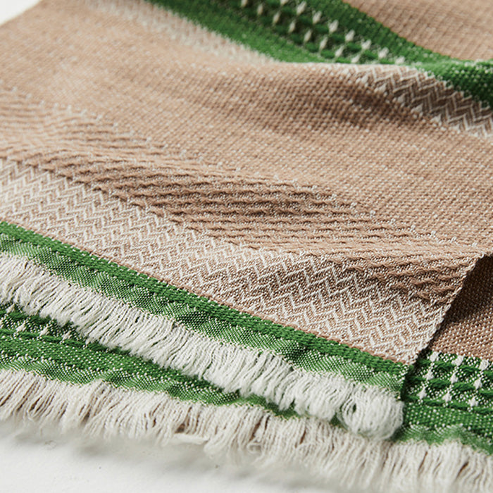 [4 colors] Kobooriza Kobo Oriza Wool 100% Nordic Border Muffler Men's Women's [K-MF-KO04] 