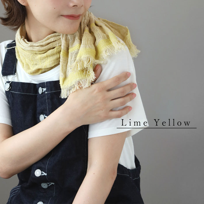 kobooriza Cotton 100% Chotcolle Reversible Short Muffler Men's Women's [K-SM-CR01] Ehime Prefecture Imabari City Textile 