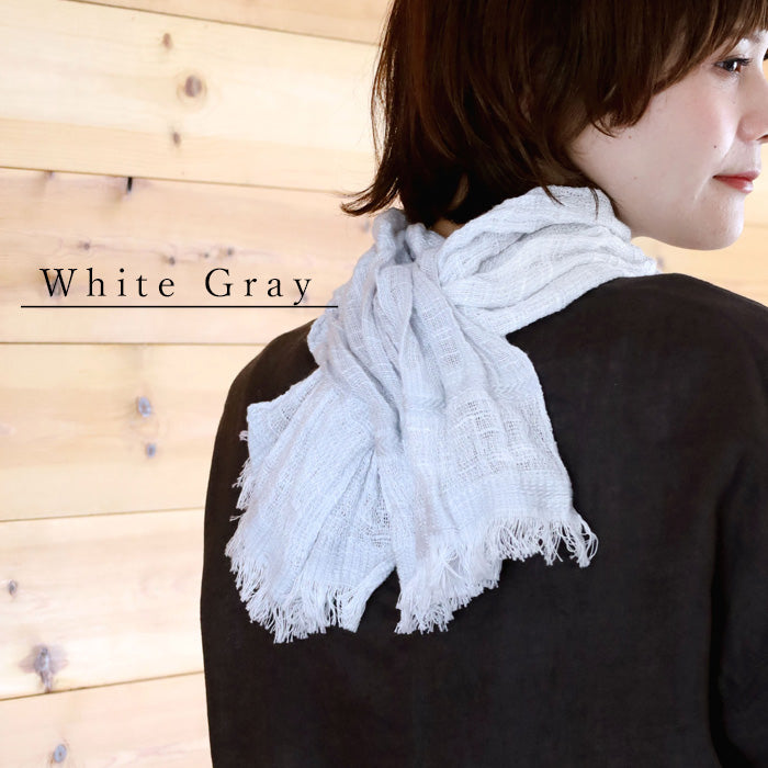 kobooriza Cotton 100% Chotcolle Reversible Short Muffler Men's Women's [K-SM-CR01] Ehime Prefecture Imabari City Textile 