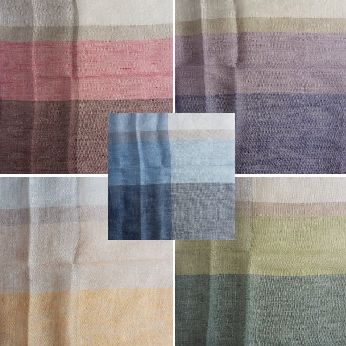 kobooriza Kobo Oriza Hemp 100% Colors Stole Ladies Men's [K-ST-AS10] Ehime Prefecture Imabari City Textile 