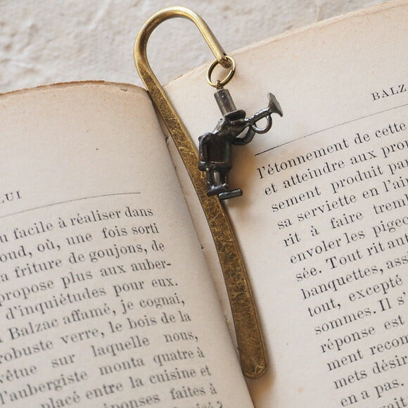 ブロンズ造形作家・コイズミタダシ コビトのブックマーク 「朝、目が覚めるまで。」 [KO-BM-02]