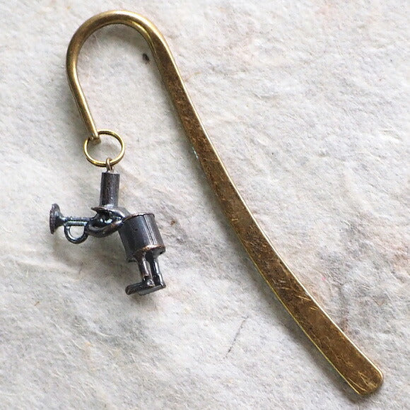 ブロンズ造形作家・コイズミタダシ コビトのブックマーク 「朝、目が覚めるまで。」 [KO-BM-02]