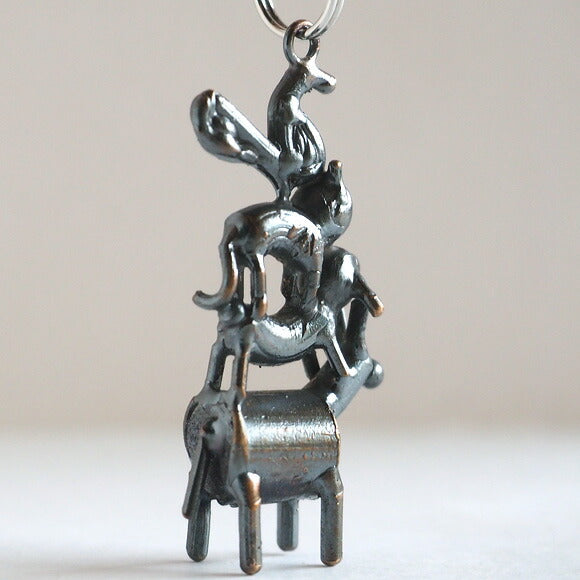 Bronze sculptor Tadashi Koizumi Necklace "Bremen Bremen" [KO-NC-02] 