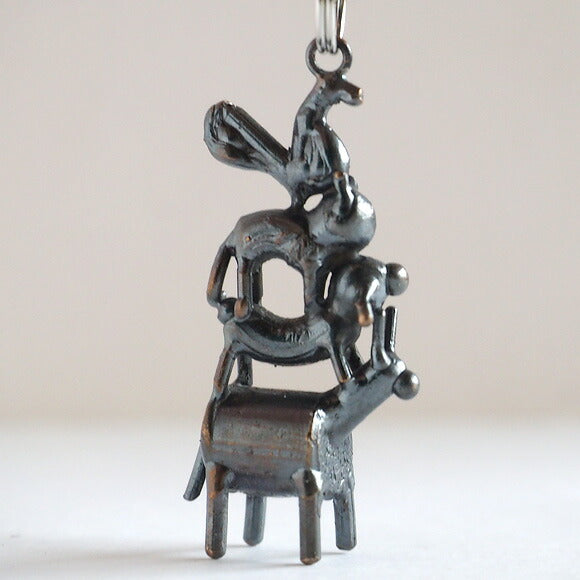 Bronze sculptor Tadashi Koizumi Necklace "Bremen Bremen" [KO-NC-02] 