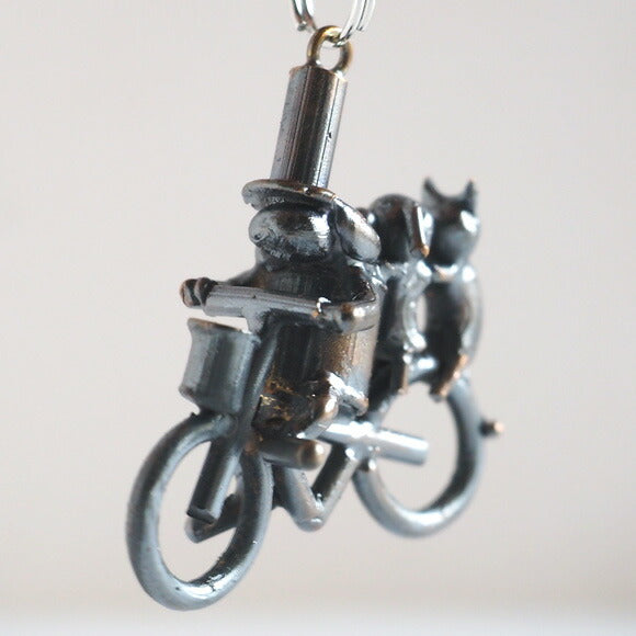 Bronze sculptor Tadashi Koizumi Kobito's necklace "Because I'm in front of you next." [KO-NC-04] 