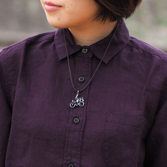 Bronze sculptor Tadashi Koizumi Kobito's necklace "Because I'm in front of you next." [KO-NC-04] 