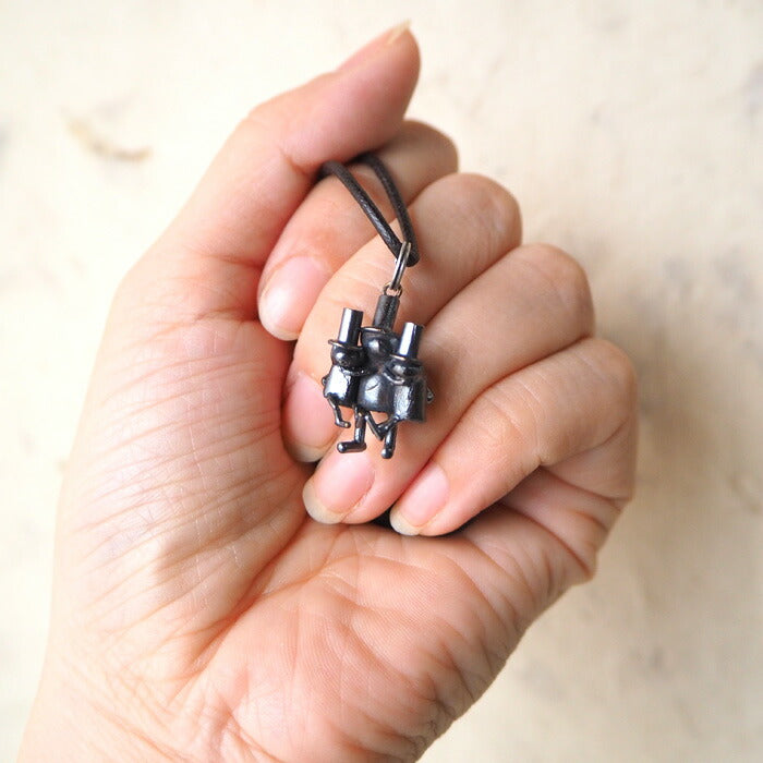 Bronze sculptor Tadashi Koizumi Kobito's necklace "Feel the warmth." [KO-NC-09] 