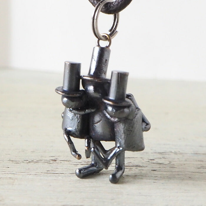 青銅雕塑家 Tadashi Koizumi Kobito 的項鍊“感受溫暖。” [KO-NC-09] 