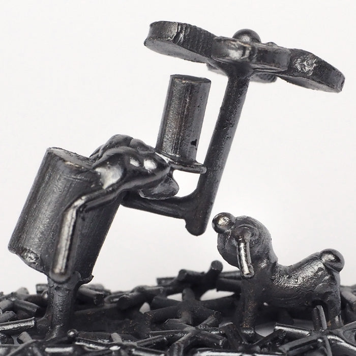 Bronze sculptor Tadashi Koizumi Kobito's object "Starry Song" [KO-OB-18] 