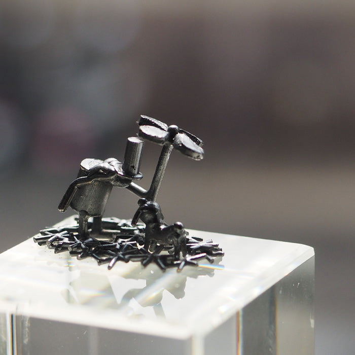 Bronze sculptor Tadashi Koizumi Kobito's object "Starry Song" [KO-OB-18] 