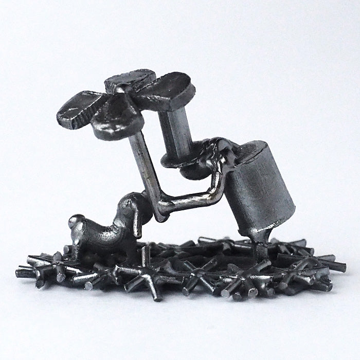 Bronze sculptor Tadashi Koizumi Kobito's object "Starry Song" [KO-OB-18] 