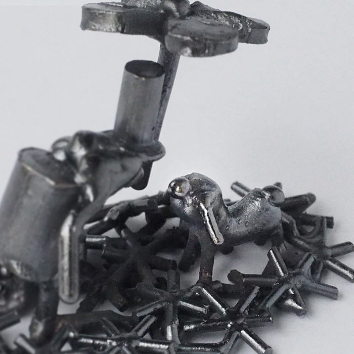 Bronze sculptor Tadashi Koizumi Kobito's object "Starry Song" [KO-OB-18] 