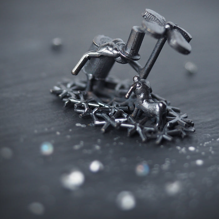 Bronze sculptor Tadashi Koizumi Kobito's object "Starry Song" [KO-OB-18] 