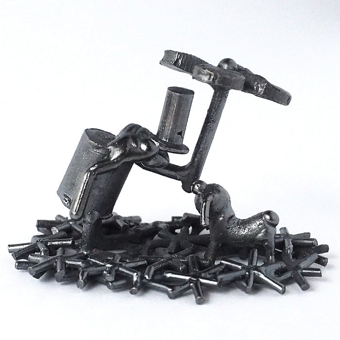 Bronze sculptor Tadashi Koizumi Kobito's object "Starry Song" [KO-OB-18] 