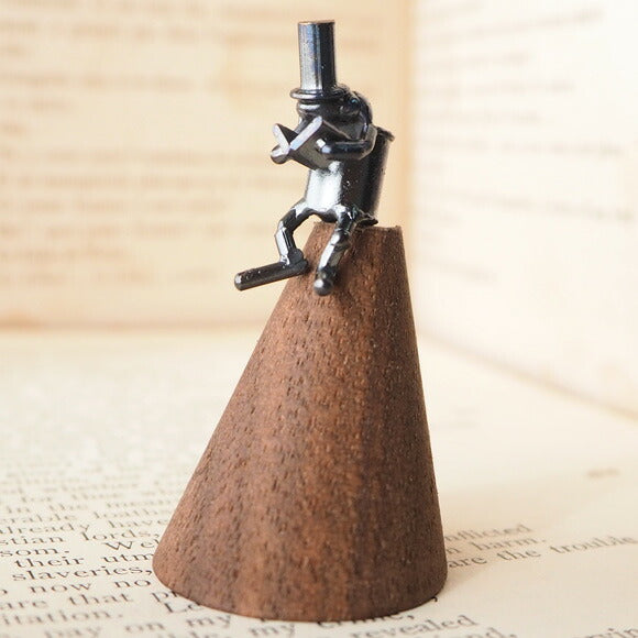 ブロンズ造形作家・コイズミタダシ コビトさんのリングスタンド「キミと読む」 [KO-RS-04]