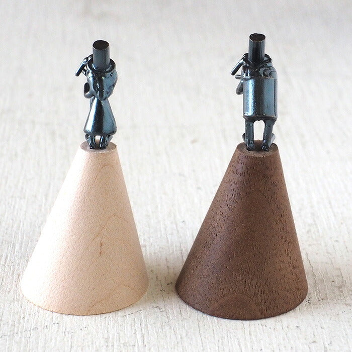 [Recommended for dog lovers] Bronze sculptor Tadashi Koizumi Kobito's ring stand "Wonderful Life" [KO-RS-10] 