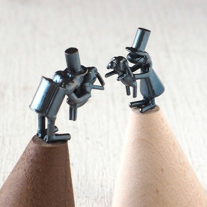 [Recommended for dog lovers] Bronze sculptor Tadashi Koizumi Kobito's ring stand "Wonderful Life" [KO-RS-10] 