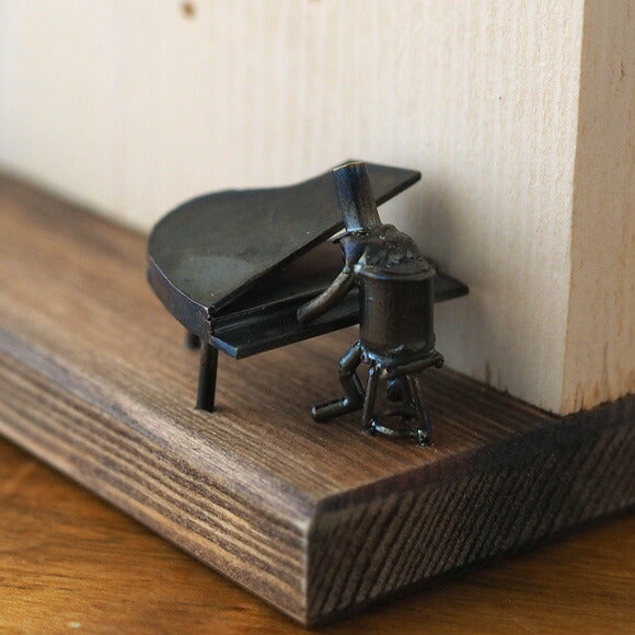 Bronze sculptor Tadashi Koizumi Kobito's table clock "Goodbye at 9 o'clock." [KO-WC-01] 