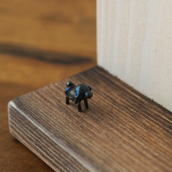 Bronze sculptor Tadashi Koizumi Kobito's table clock "Goodbye at 9 o'clock." [KO-WC-01] 