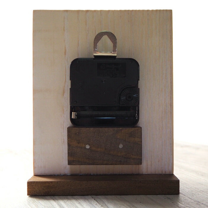 Bronze sculptor Tadashi Koizumi Kobito's table clock "Chair-taking game" [KO-WC-04] 