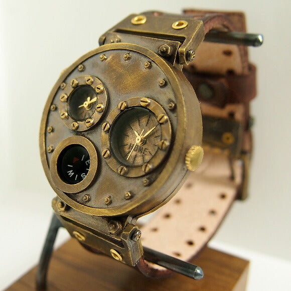 KS（ケーエス） 手作り腕時計 “Lost Future－GOST HOUSE” デュアルタイム [KS-LF-01]