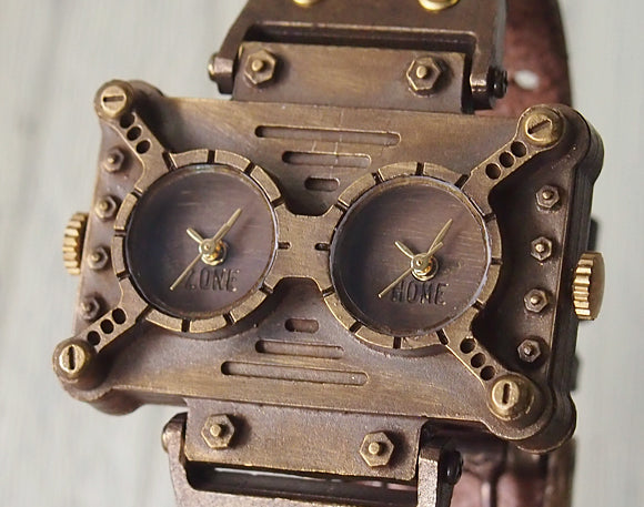 KS（ケーエス） 手作り腕時計 “Lost Future－DUAL TOP 2” [KS-LF-07]