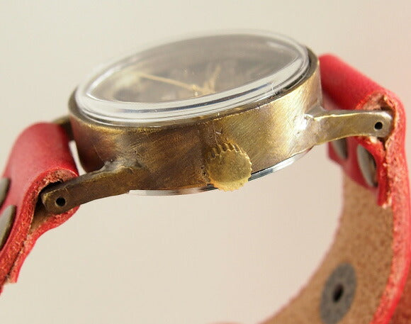 KS handmade watch “WING FLAP” oxidized finish [KS-OT-01] 