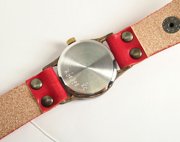 KS handmade watch “WING FLAP” oxidized finish [KS-OT-01] 