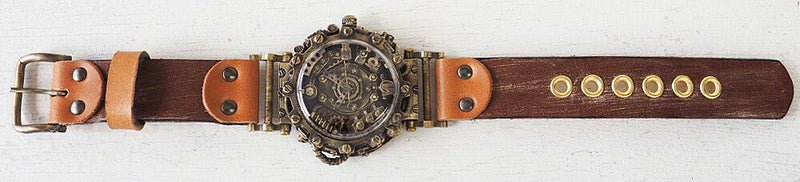 KS（ケーエス） 手作り腕時計 スチームパンク “DOGUMA -ドグマ-” [KS-SP-DO]