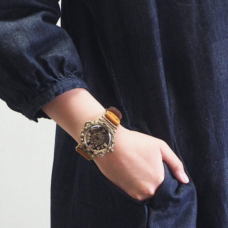 KS（ケーエス） 手作り腕時計 スチームパンク “DOGUMA -ドグマ-” [KS-SP-DO]