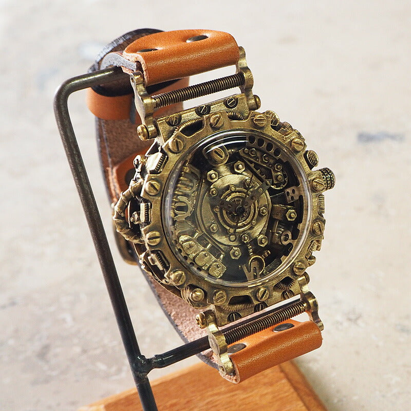 KS（ケーエス） 手作り腕時計 スチームパンク “DOGUMA -ドグマ-” [KS-SP-DO]