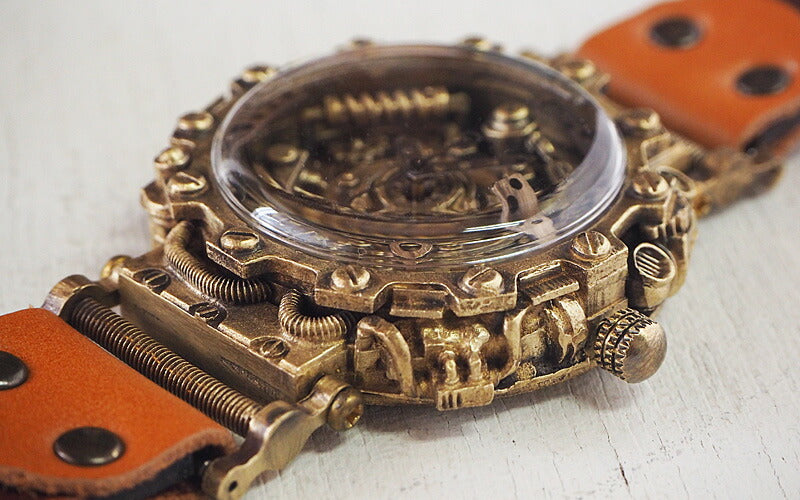 KS（ケーエス） 手作り腕時計 スチームパンク “DOGUMA -ドグマ-” [KS-SP-DO]