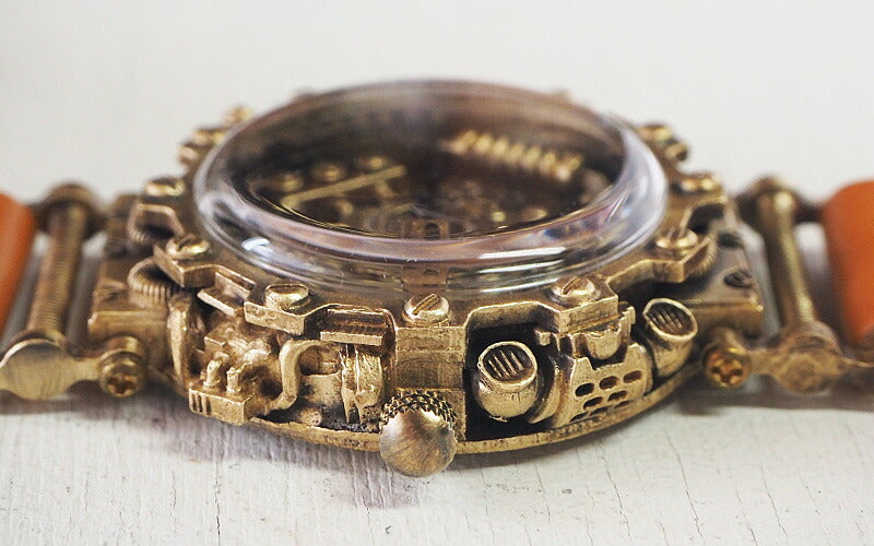 KS（ケーエス） 手作り腕時計 スチームパンク “DOGUMA -ドグマ-” [KS-SP-DO]