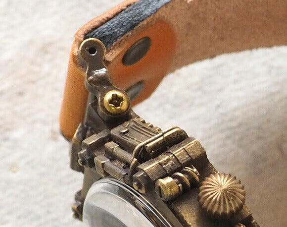 KS（ケーエス） 手作り腕時計 スチームパンク “EXTAGON -エクスタゴン-” [KS-SP-EX]