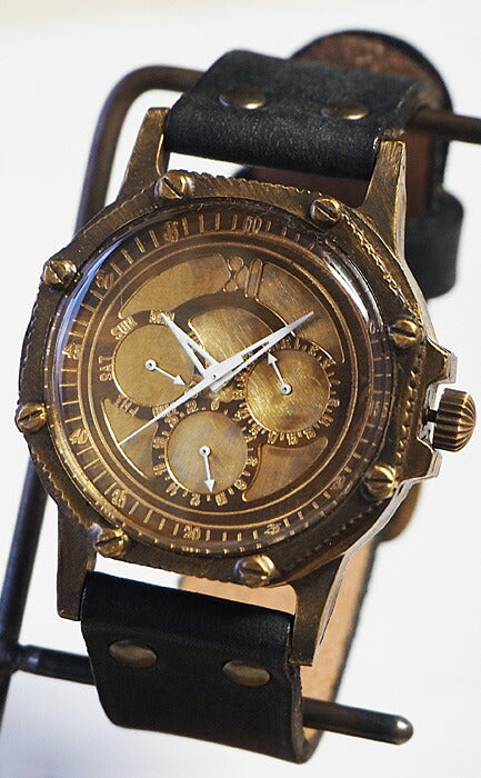 KS JHA Japan Handmade Watch Association Representative Koji Shinohara Handmade Watch Steampunk “EXTLEEM” [KS-SP-EXT] 