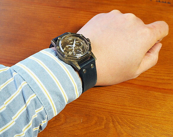 KS JHA Japan Handmade Watch Association Representative Koji Shinohara Handmade Watch Steampunk “EXTLEEM” [KS-SP-EXT] 
