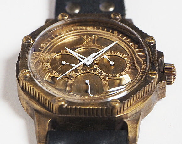KS JHA Japan Handmade Watch Association Representative Koji Shinohara Handmade Watch Steampunk “EXTLEEM” [KS-SP-EXT] 