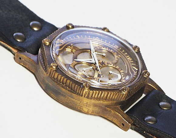KS（ケーエス） JHA 日本手作り腕時計協会代表 篠原康治 手作り腕時計 スチームパンク “EXTLEEM -エクストリーム-” [KS-SP-EXT]